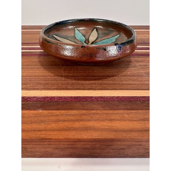 VTG Japanese Mashiko dish with Kaki glaze. - Picture 2 of 6